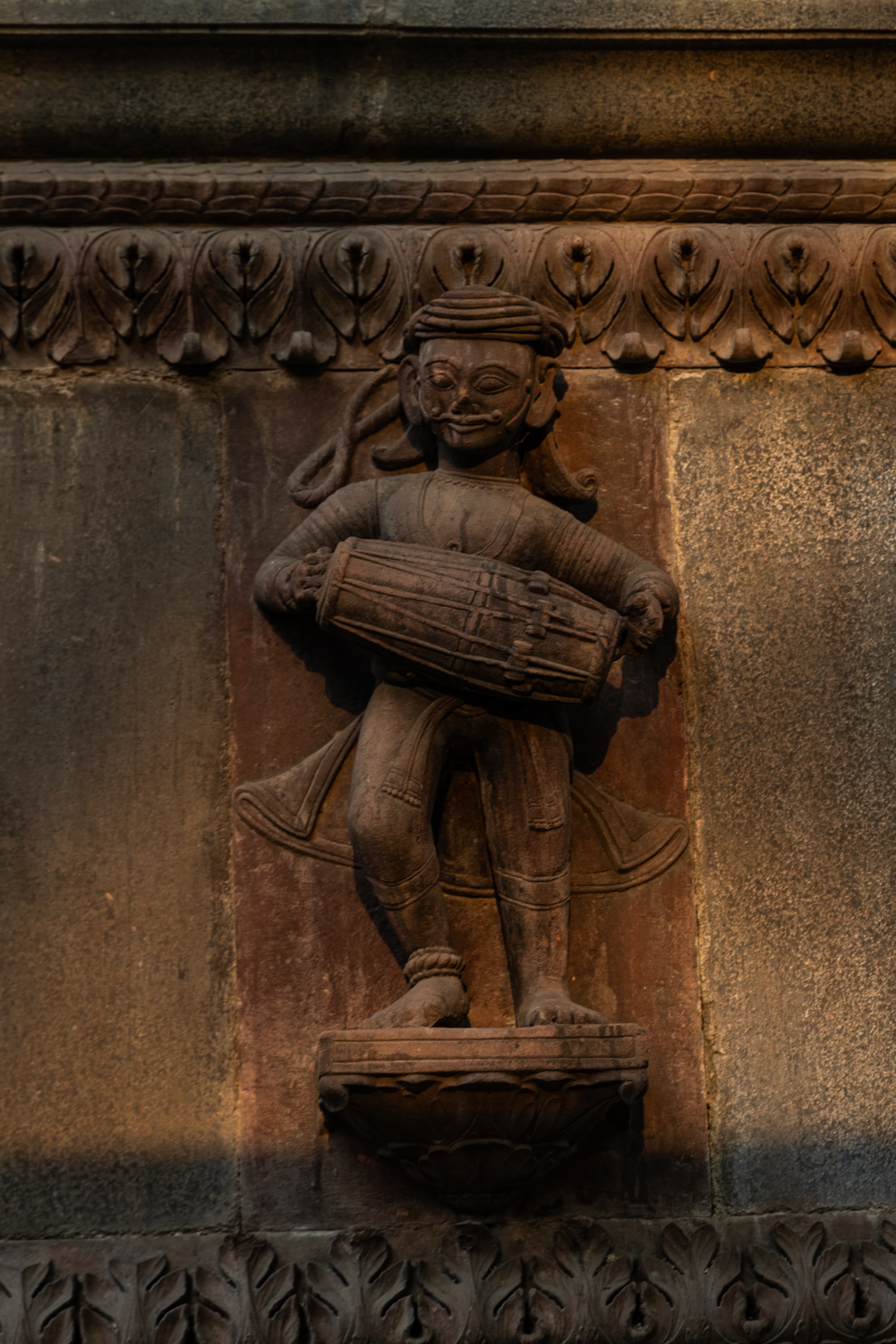 Temple Musician in Stone