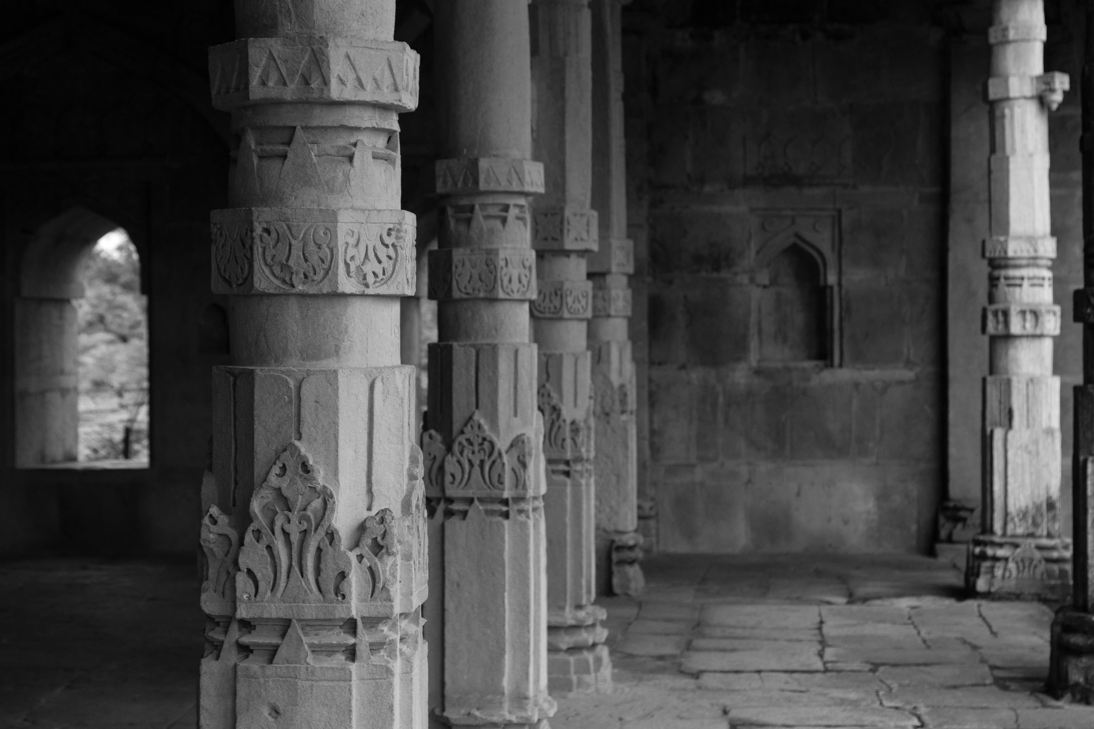 Silent Pillars of Stone
