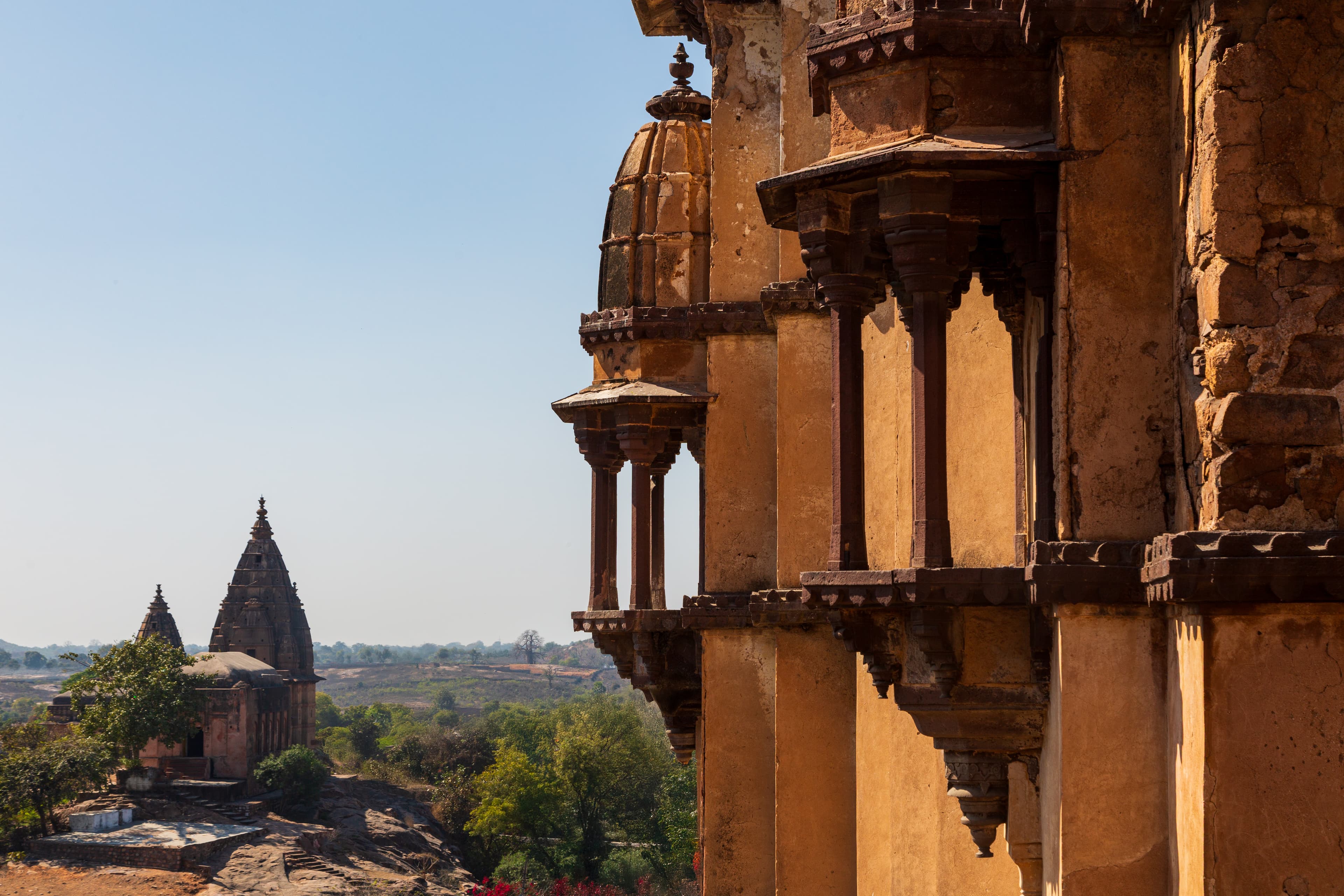 A Temple’s Gaze into the Landscape
