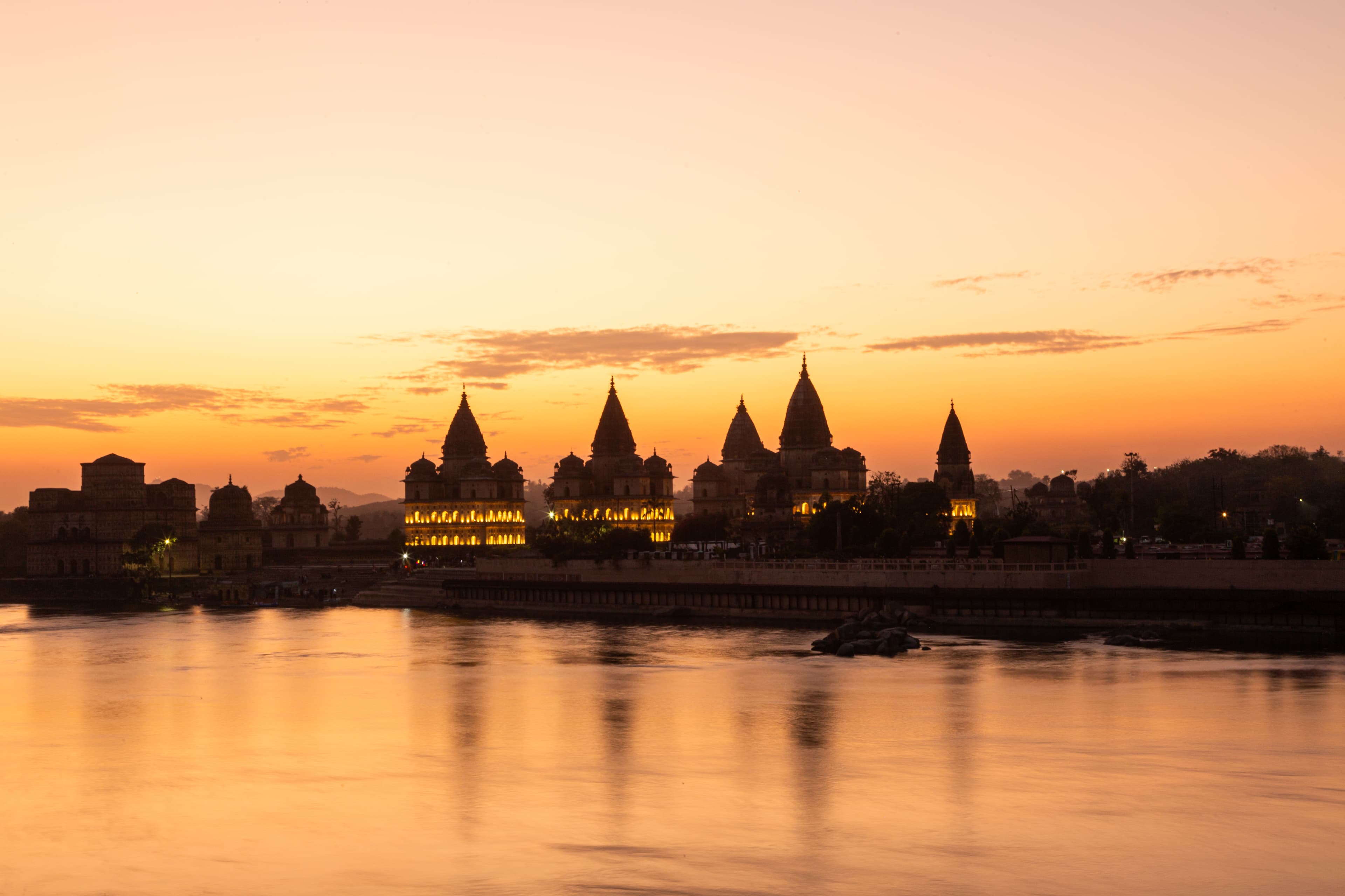Sunset Stillness on the Betwa