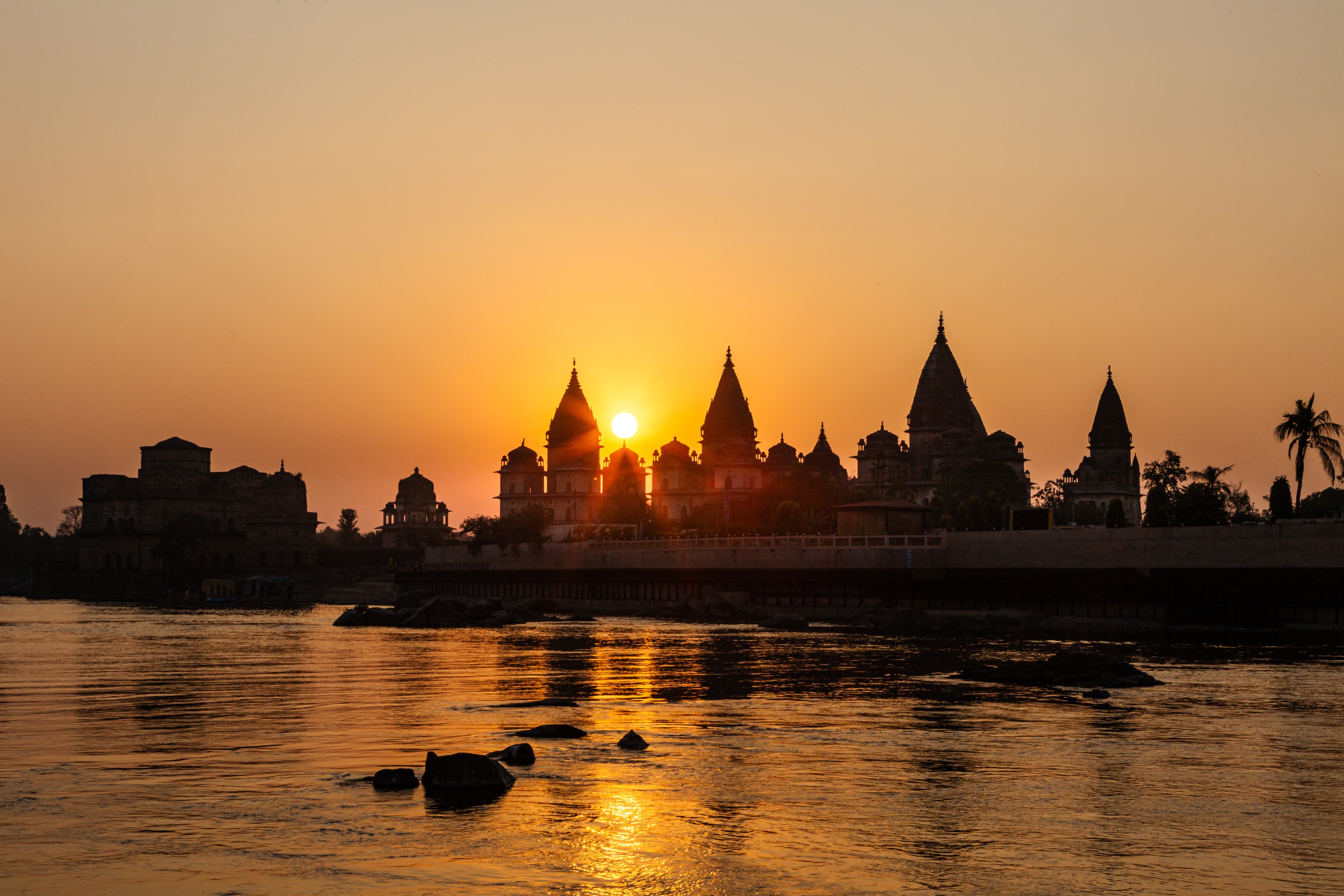 Orchha's Golden Hour Guard