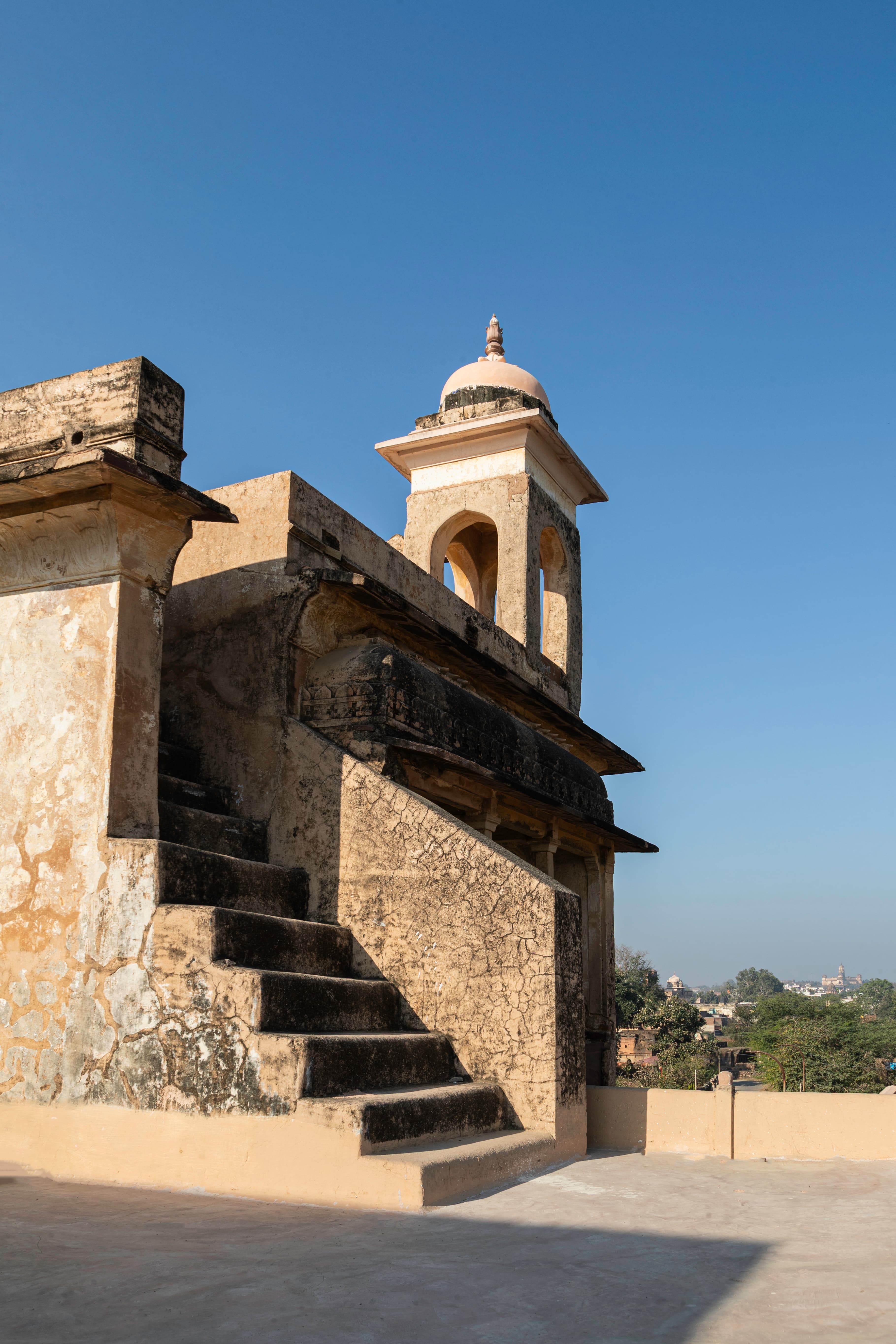 Orchha’s Crown in the Morning Light