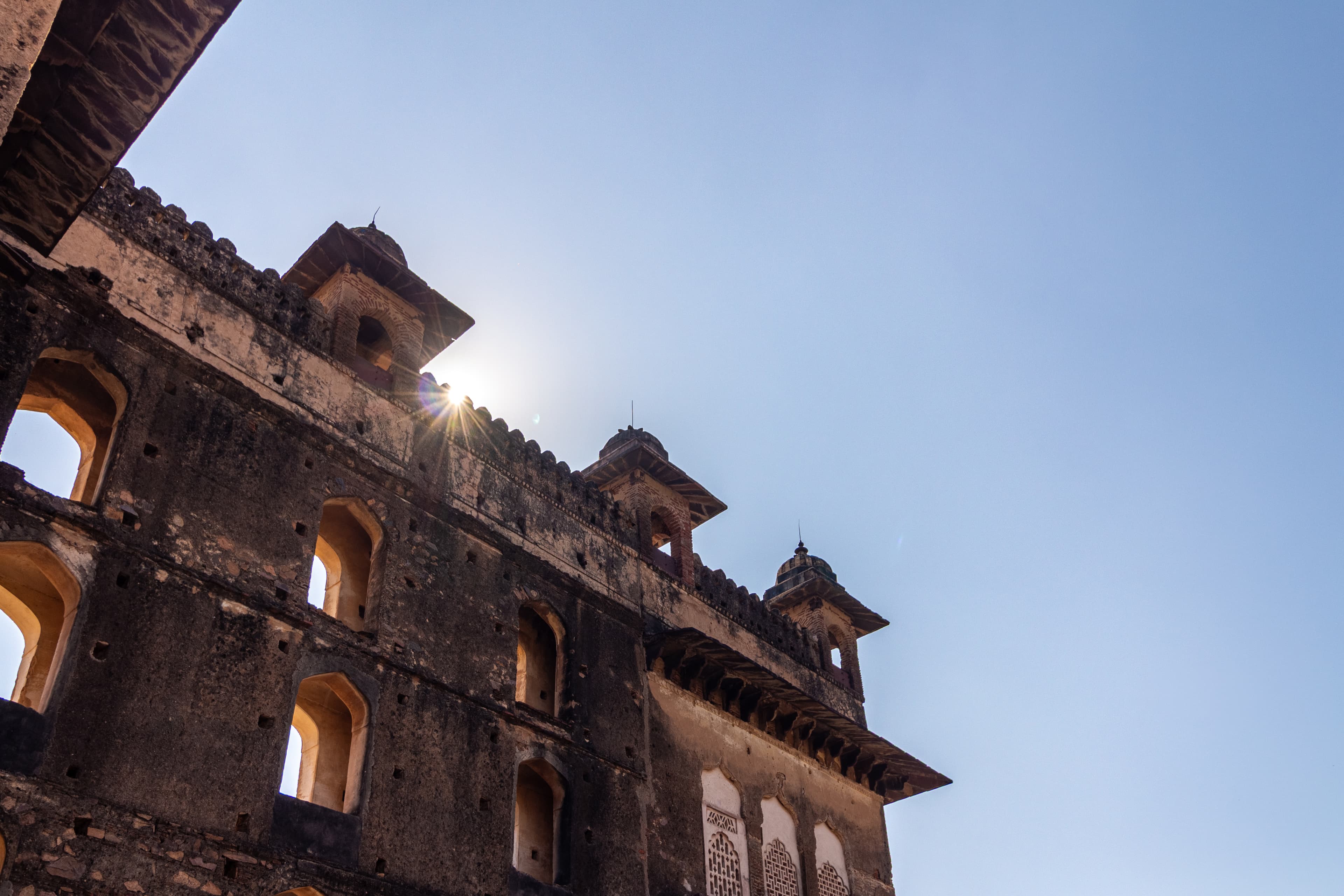 Architectural Glow of Orchha