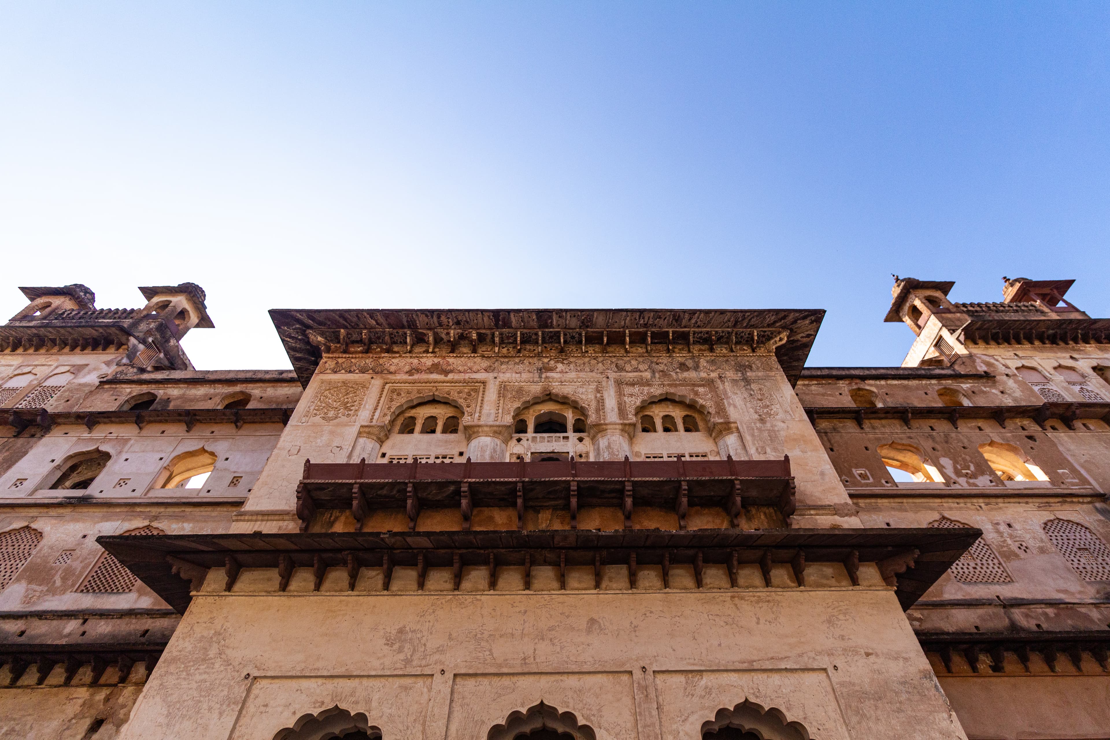 Crowning Facades of Orchha