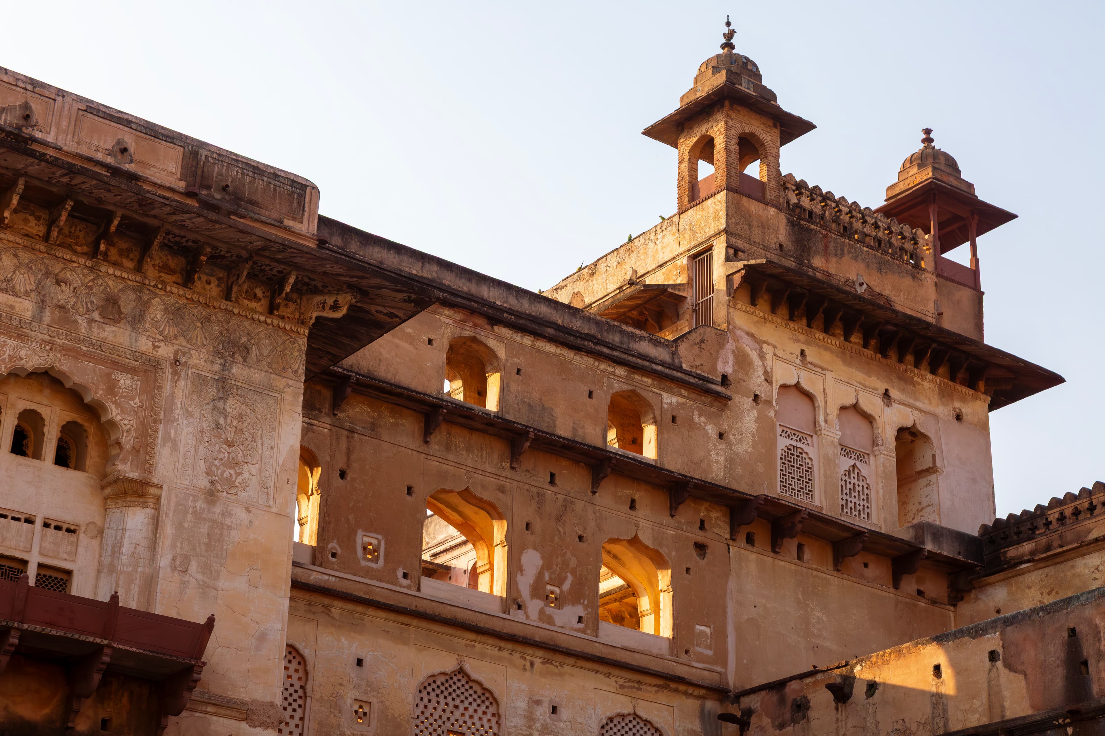 A Timeless Gaze from Orchha’s Ramparts