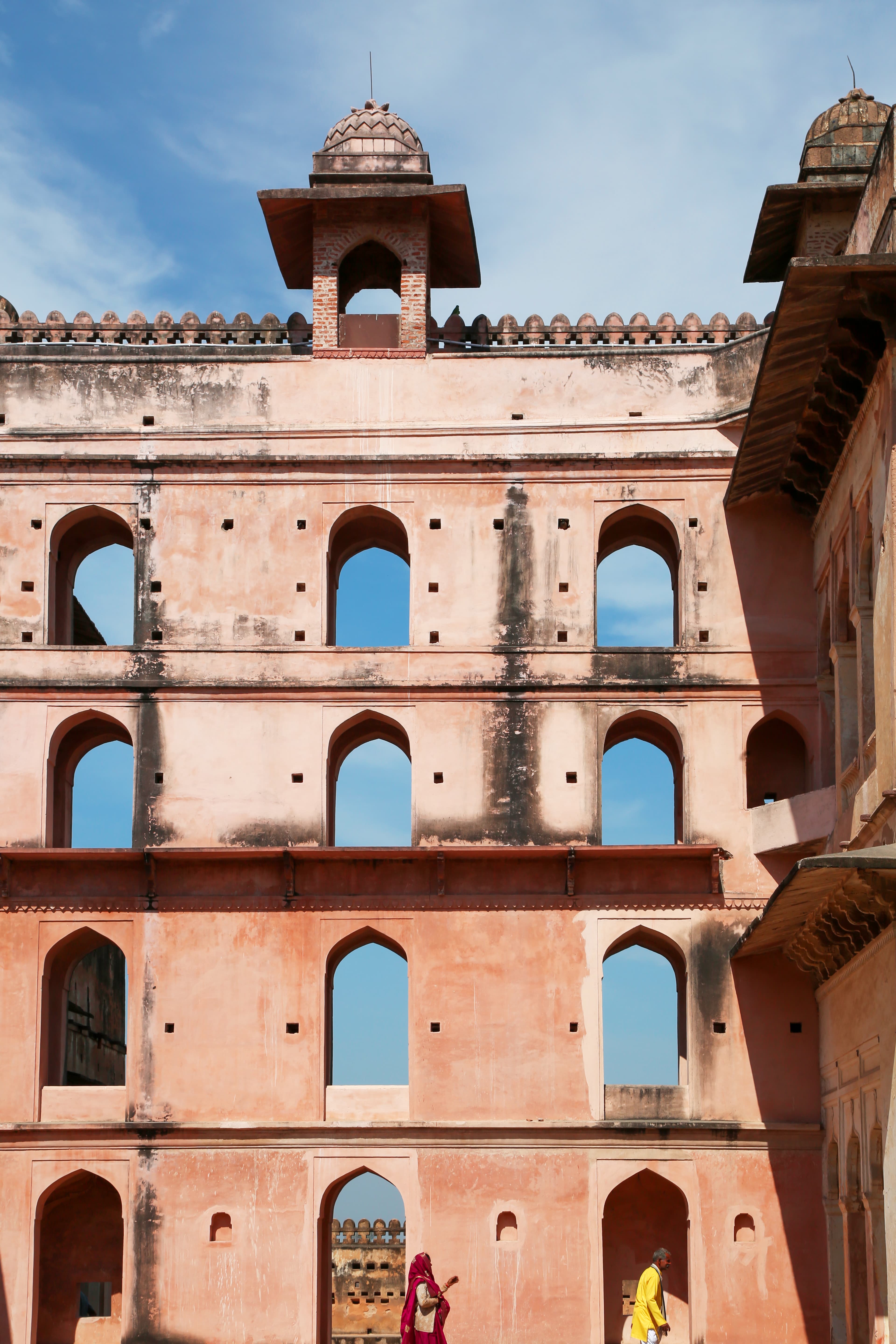 The Pink Silence of Orchha