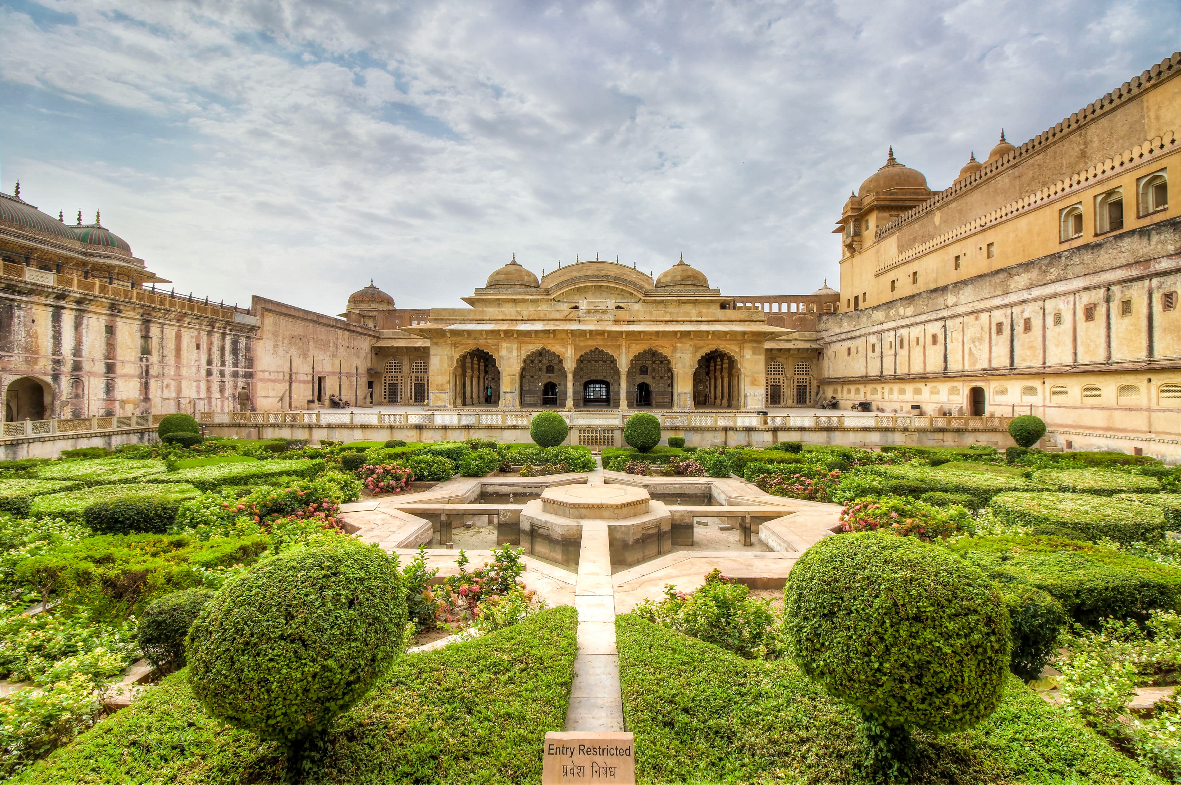 Royal Symmetry The Tranquil Charm of Diwan-i-Khas at Amber Fort