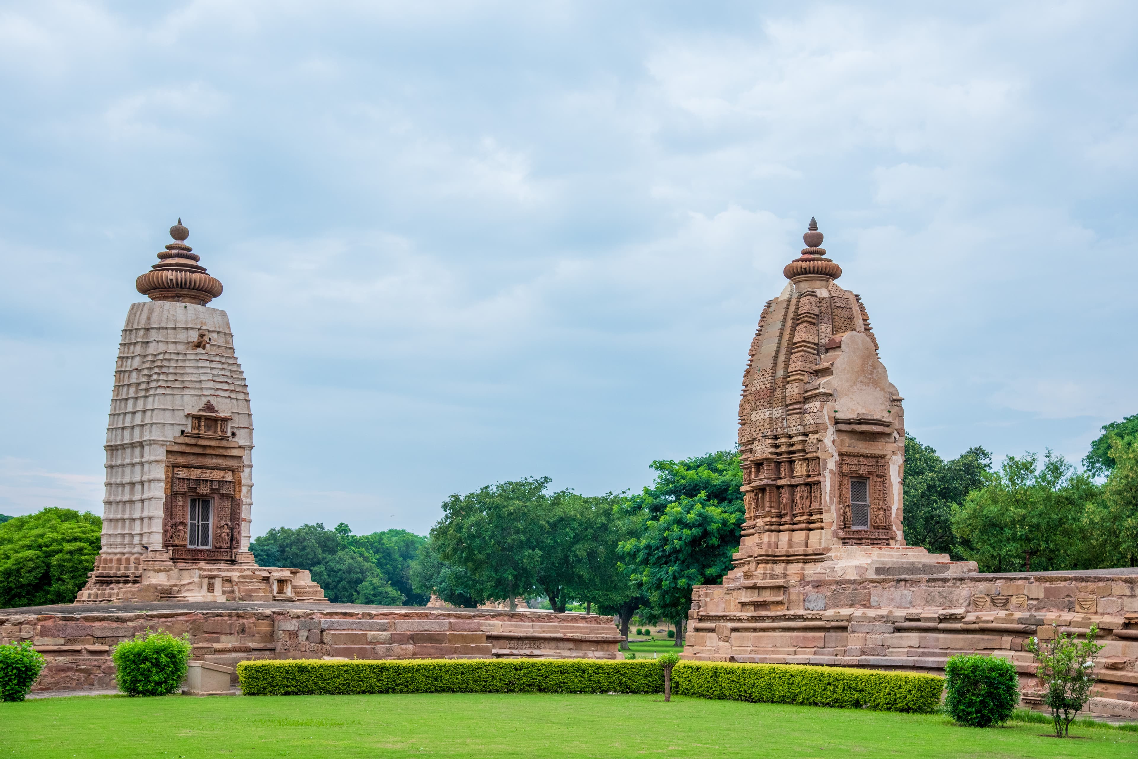 Twin Temples of Khajuraho – Echoes of Ancient Devotion in Stone