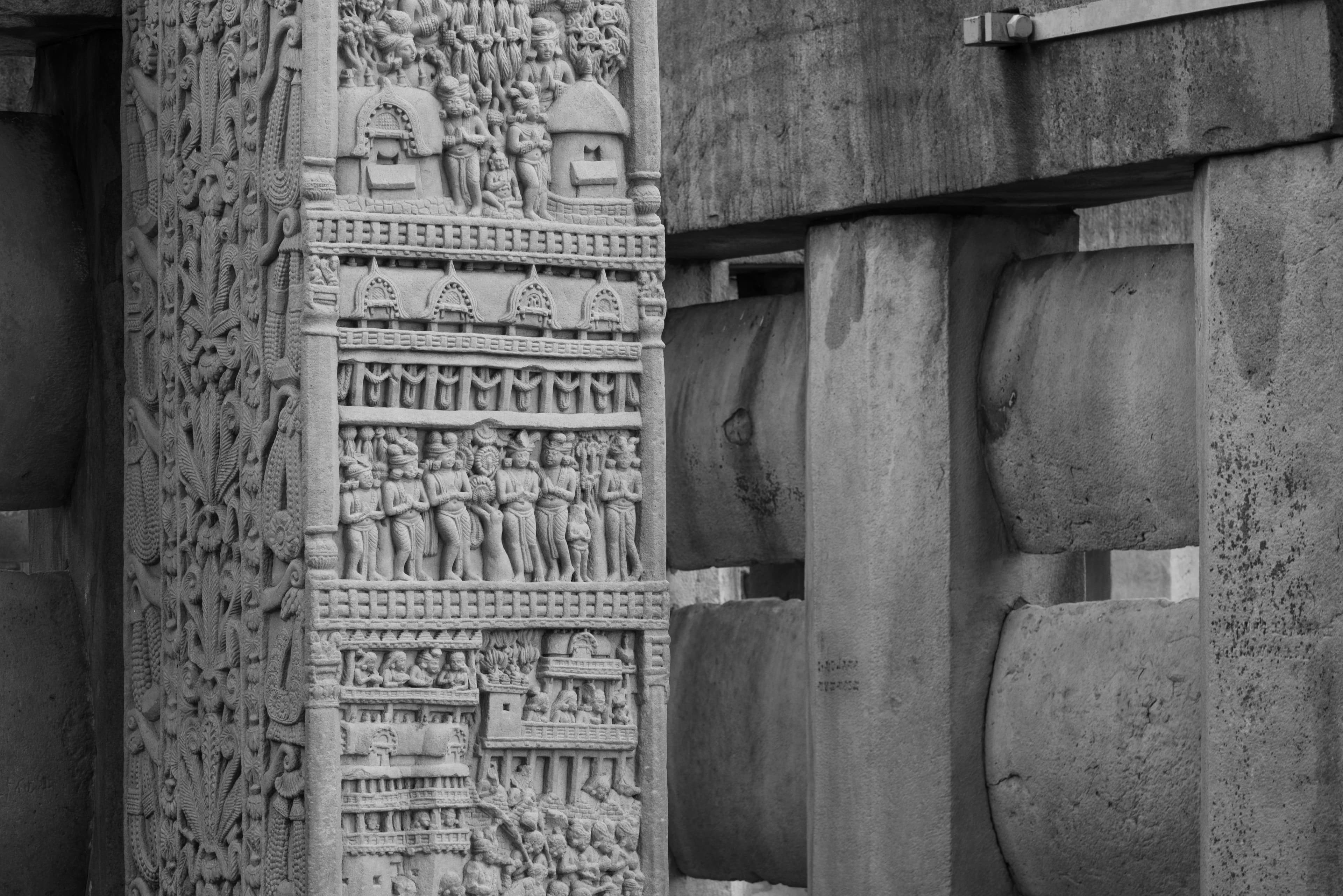 Sanchi Stupa Torana Carvings – A Glimpse into Ancient Buddhist Narratives