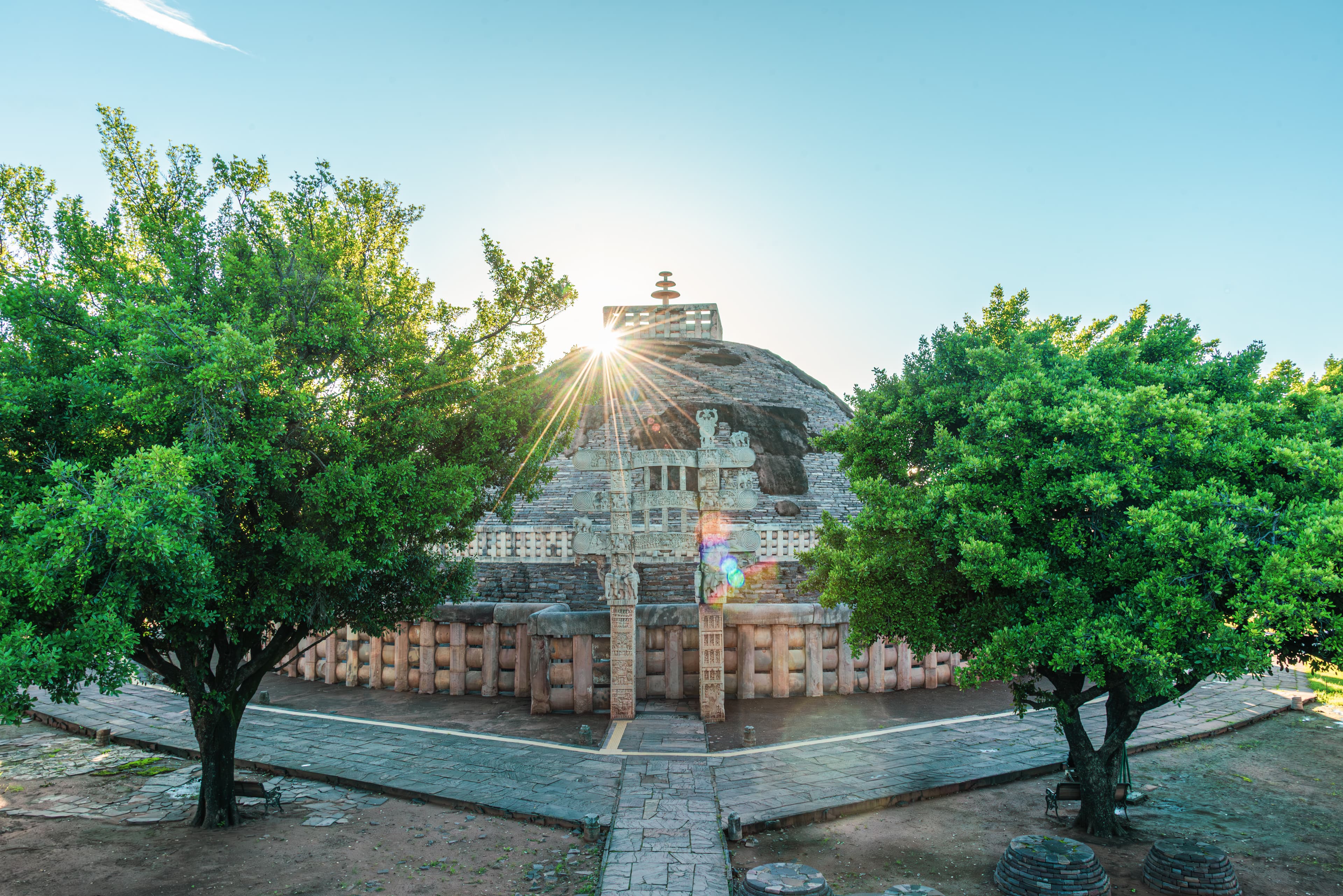 Sacred Light Over Sanchi – Heritage Illuminated