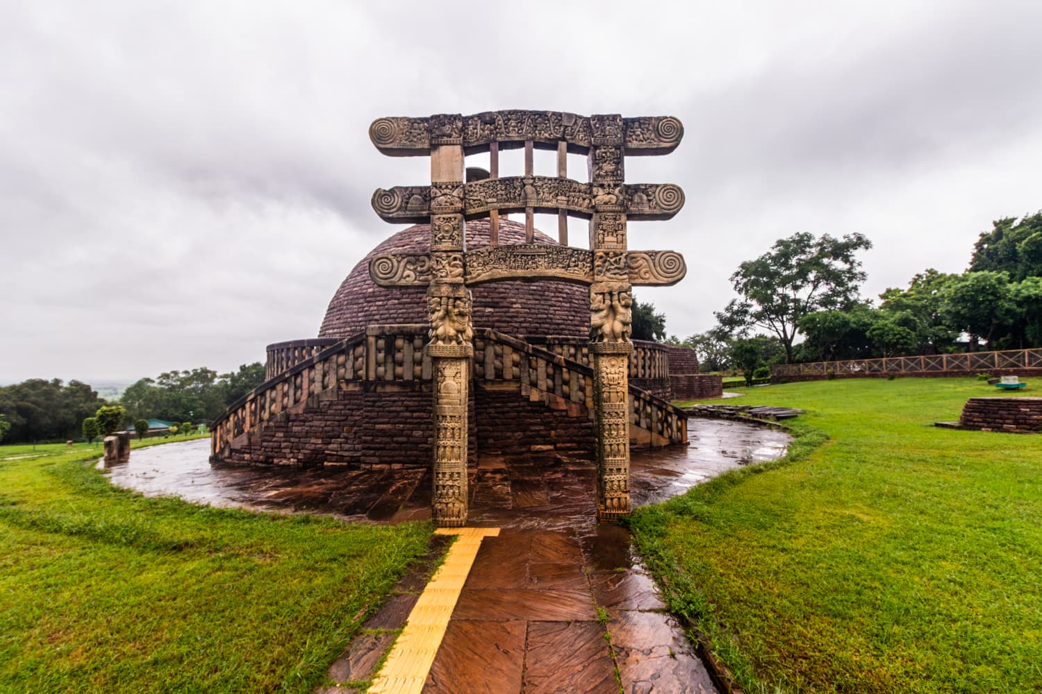 Torana Gate at Sanchi – Entrance to Buddhist Legacy