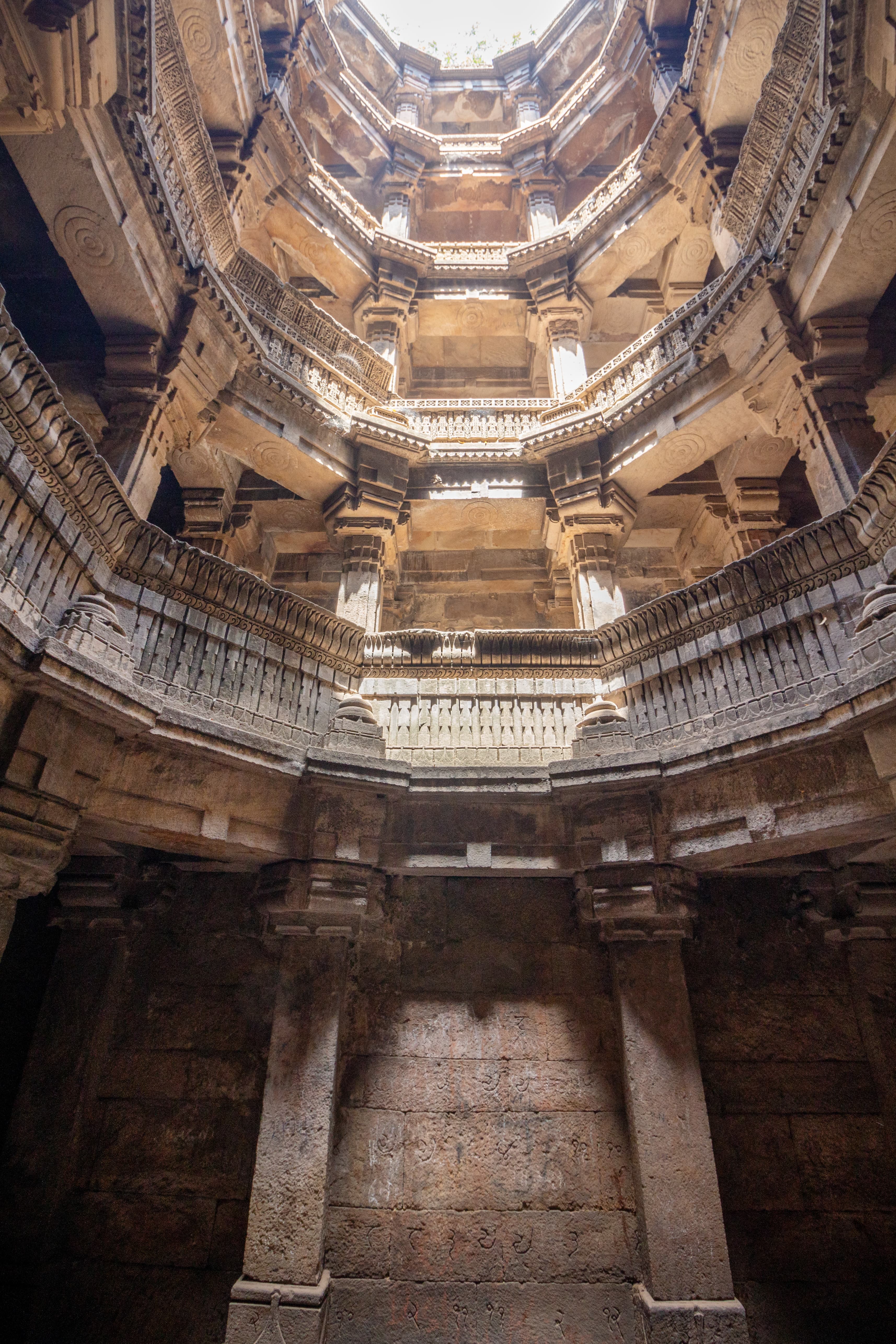 Inner Shaft of Dada Harir Stepwell