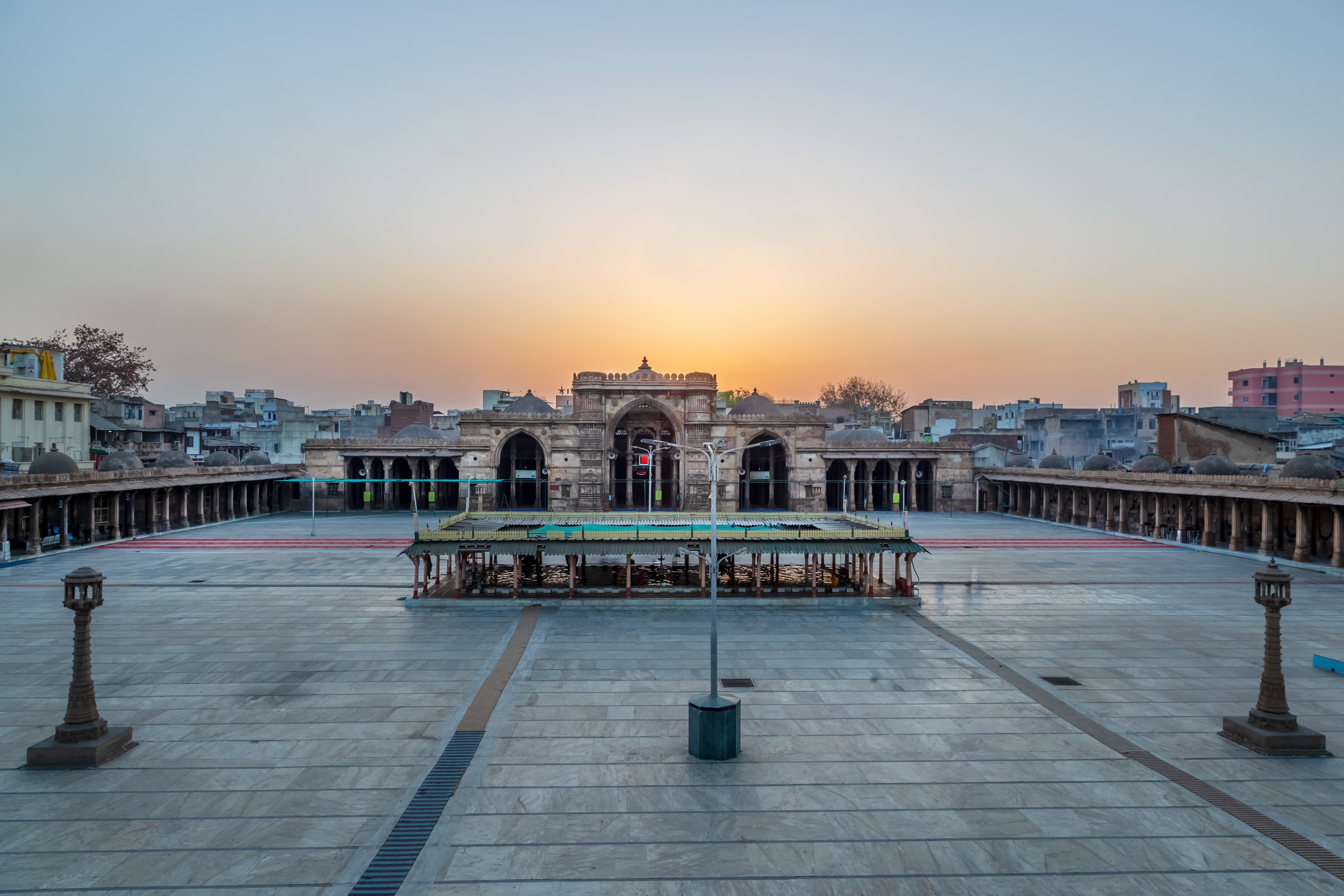 Golden Dawn at Jama Masjid