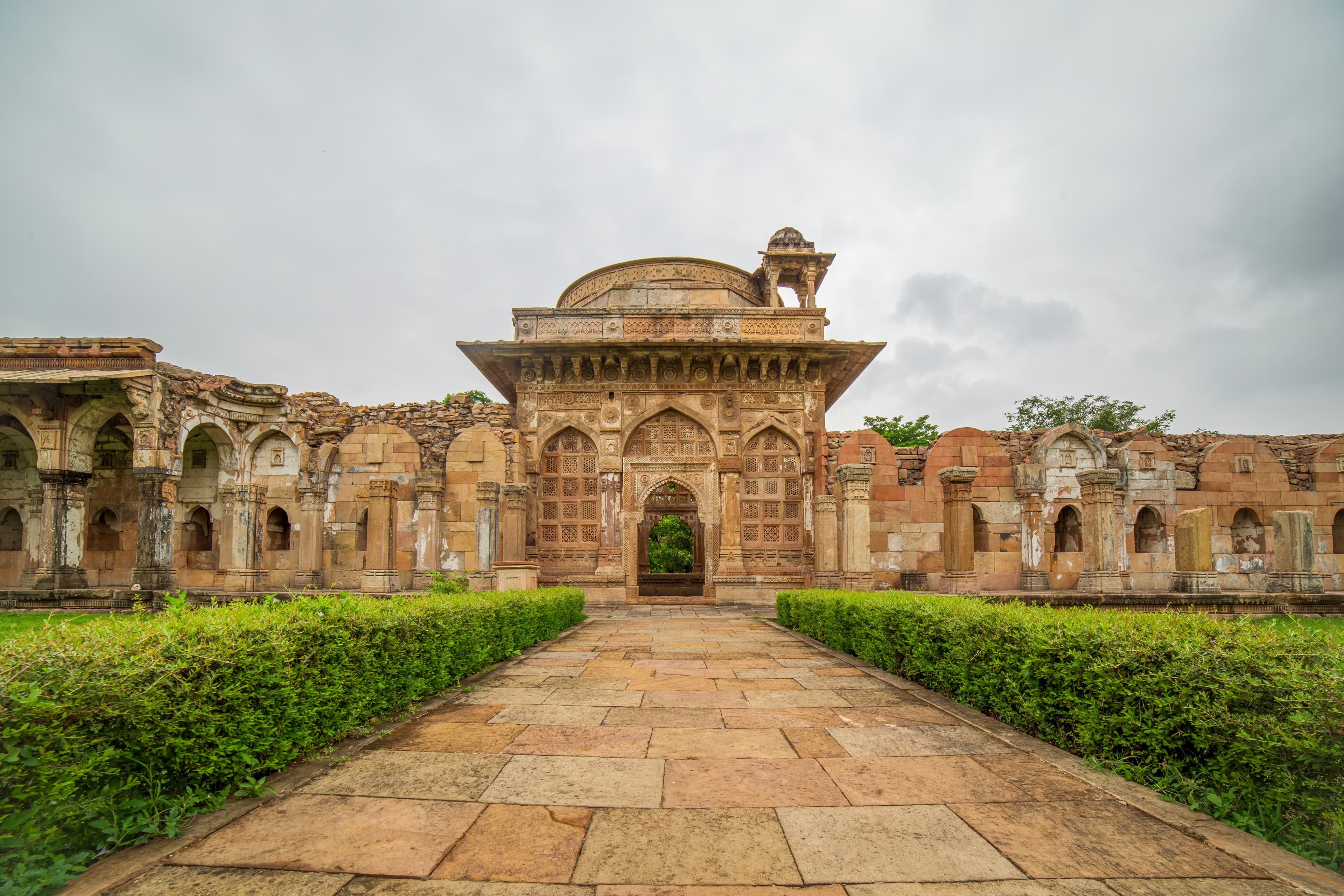 Intricate Gateway of Jami Masjid