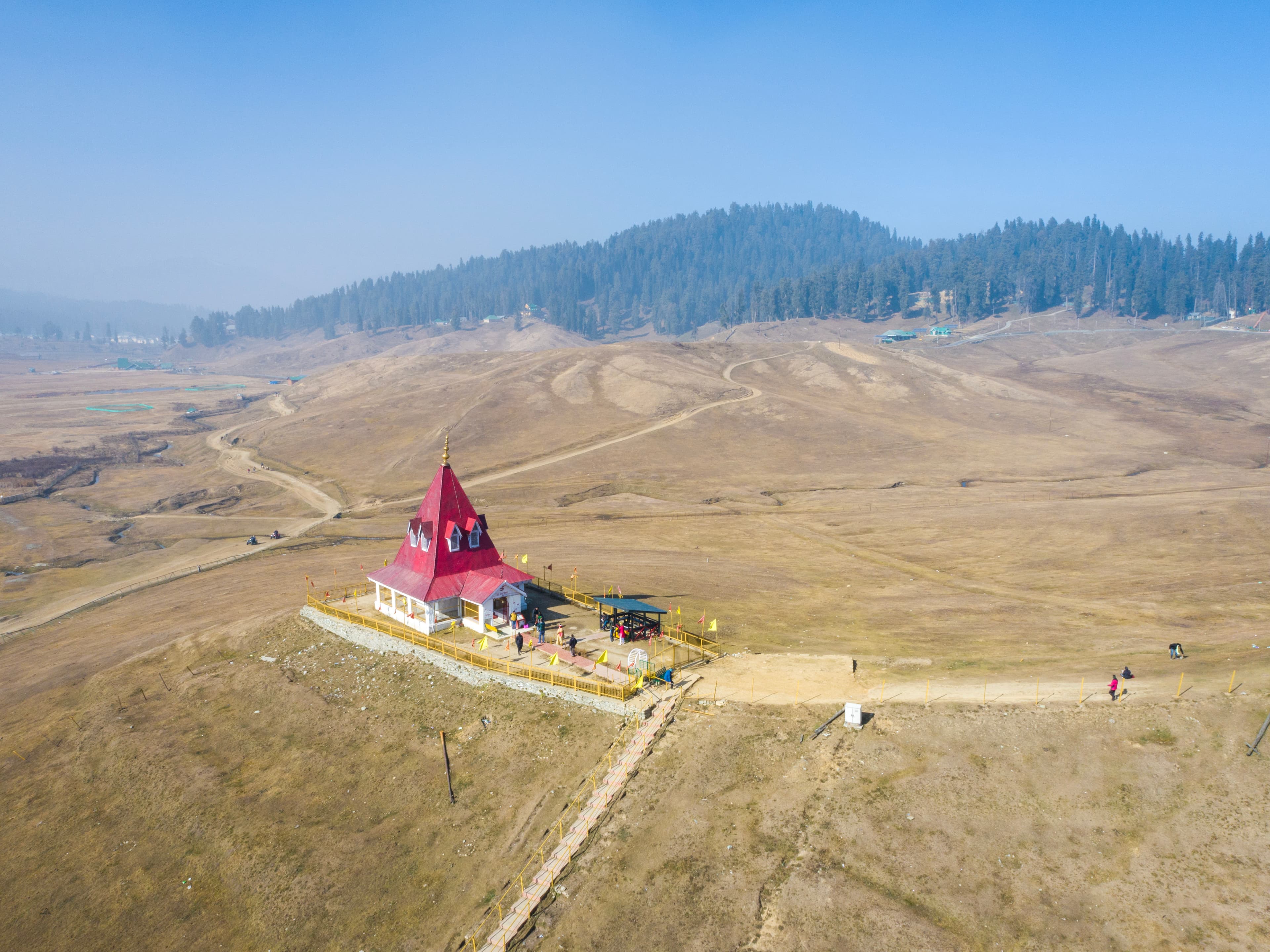 Shiva Temple in Gulmarg – A Sacred Hilltop Landmark