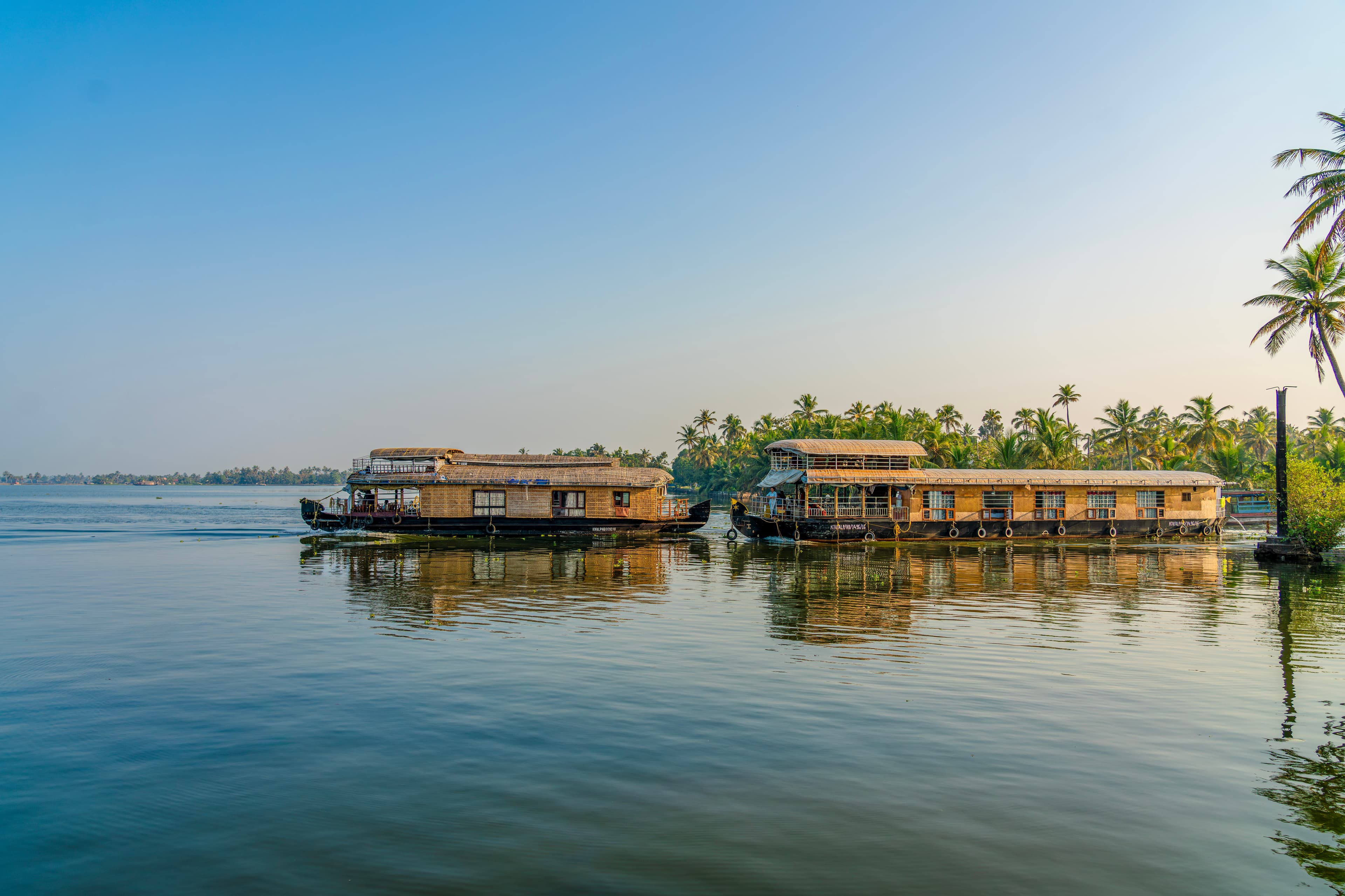 Kerala Houseboats on Tranquil Waters