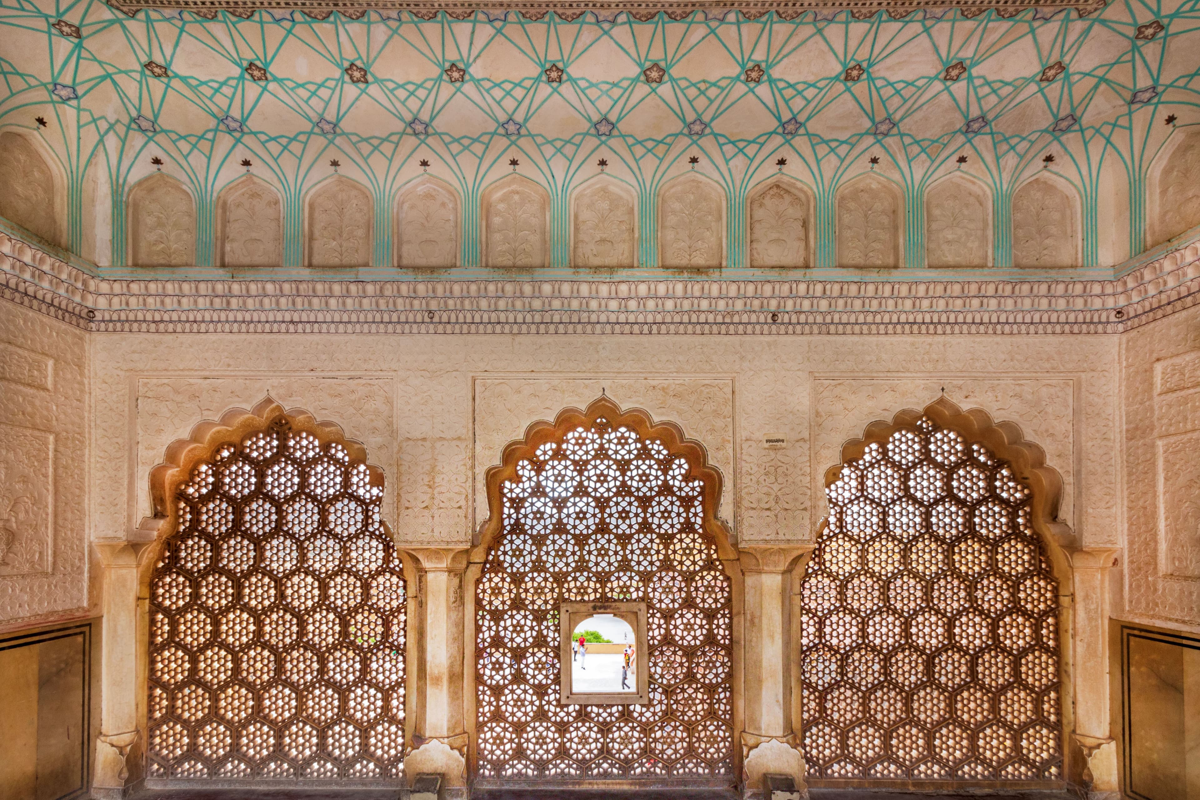 Jali Arches of Amer Fort