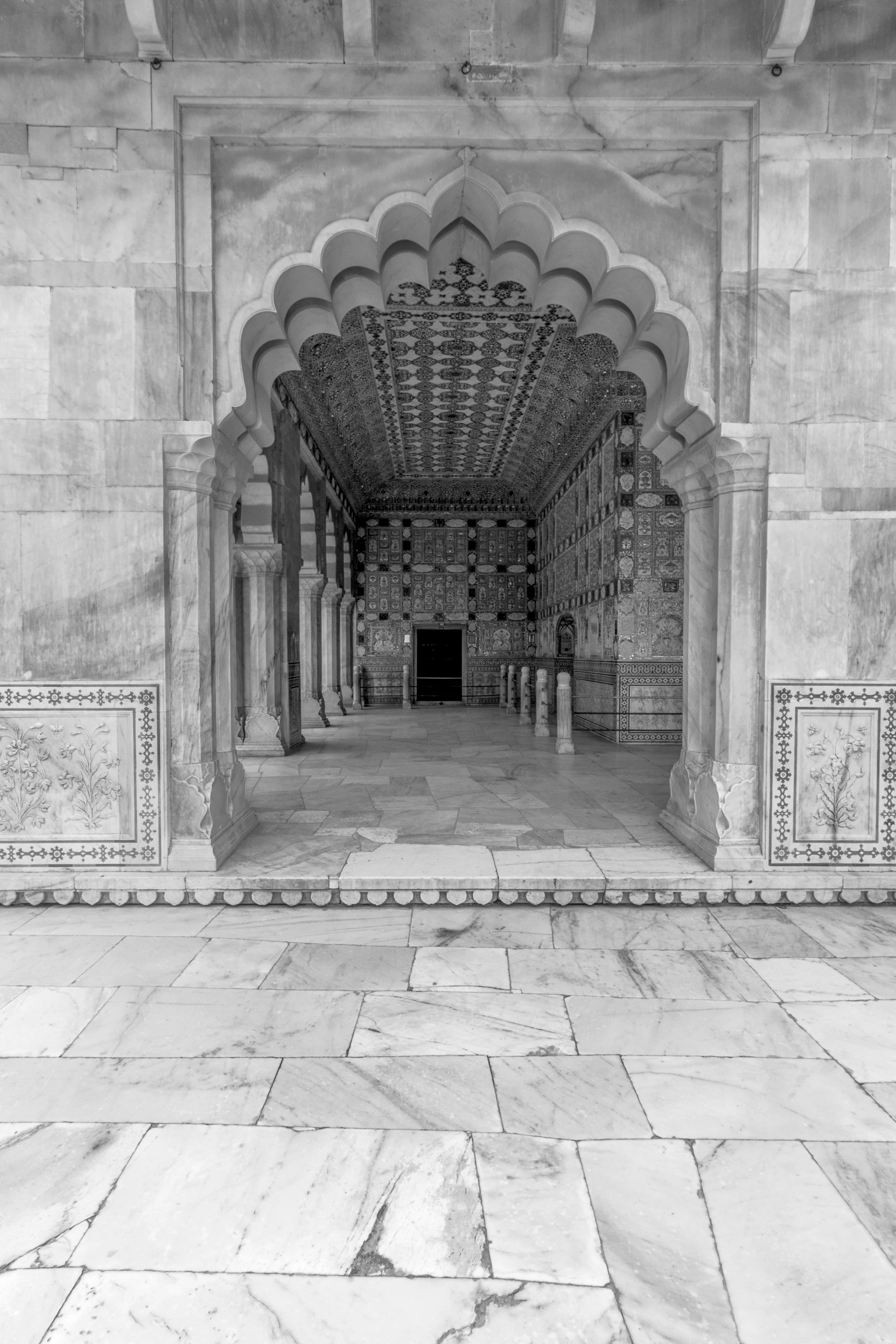 Sheesh Mahal Entrance The Mirror Palace Gateway