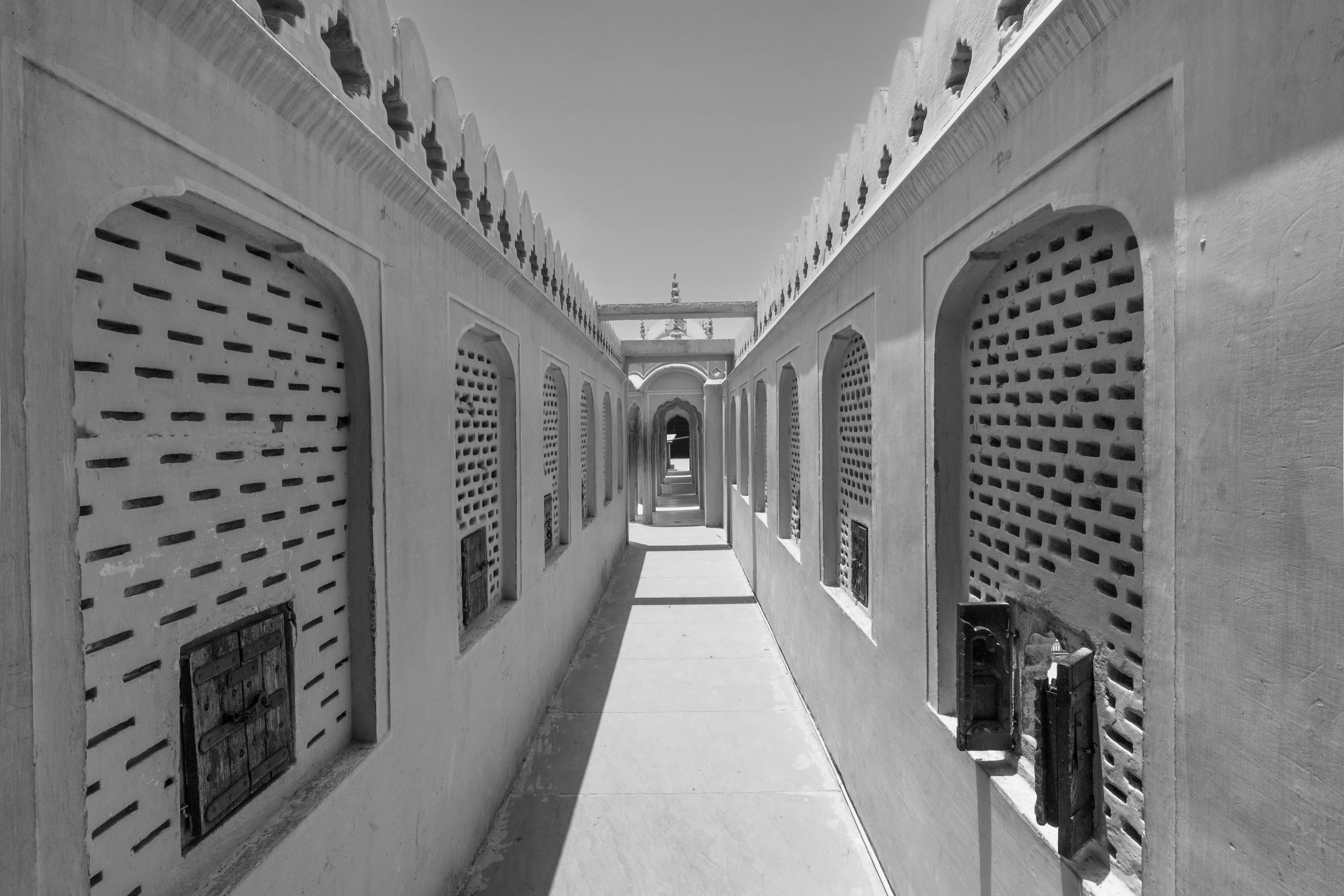Hidden Corridors of Hawa Mahal