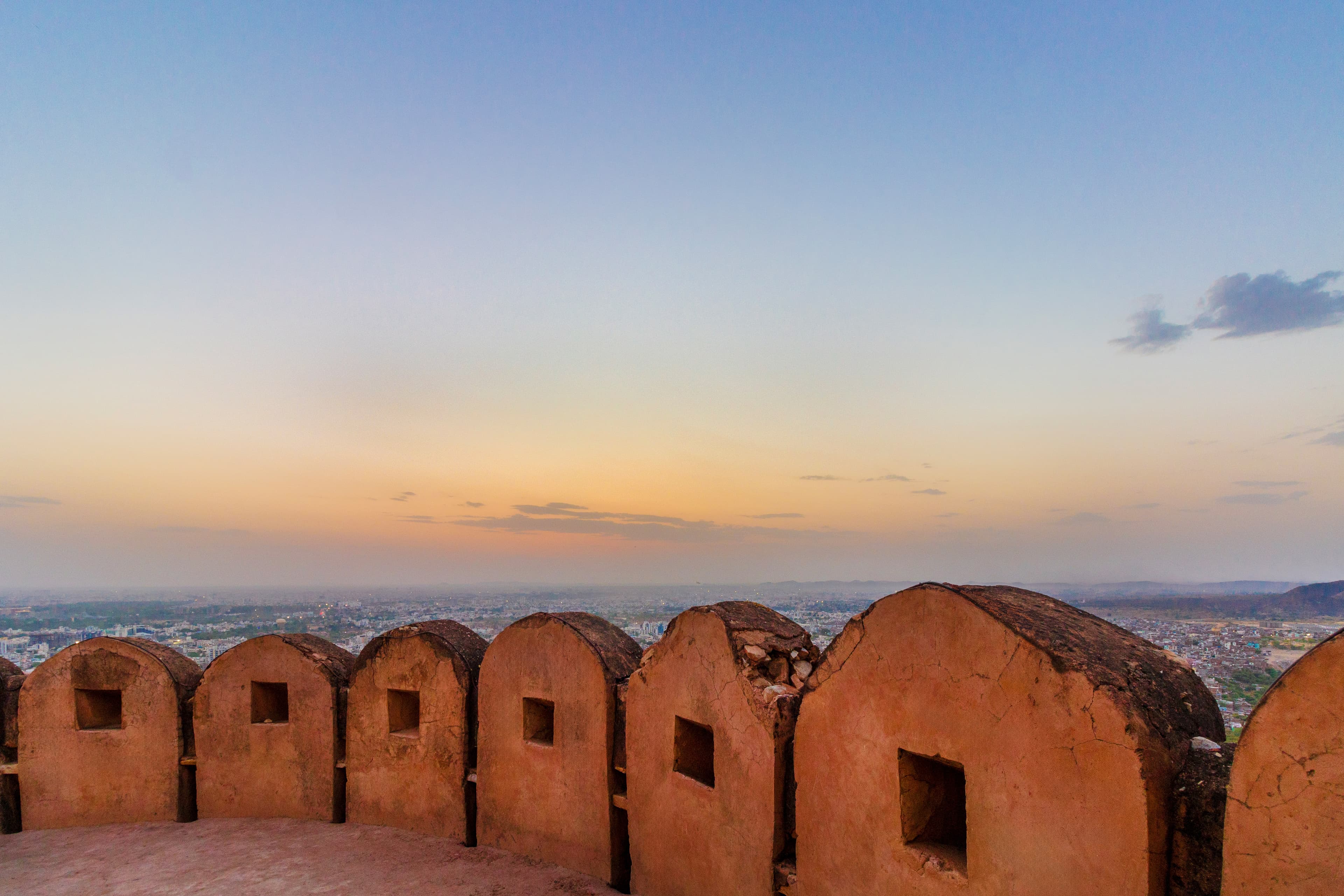 Golden Hour at Nahargarh Fort Bastions