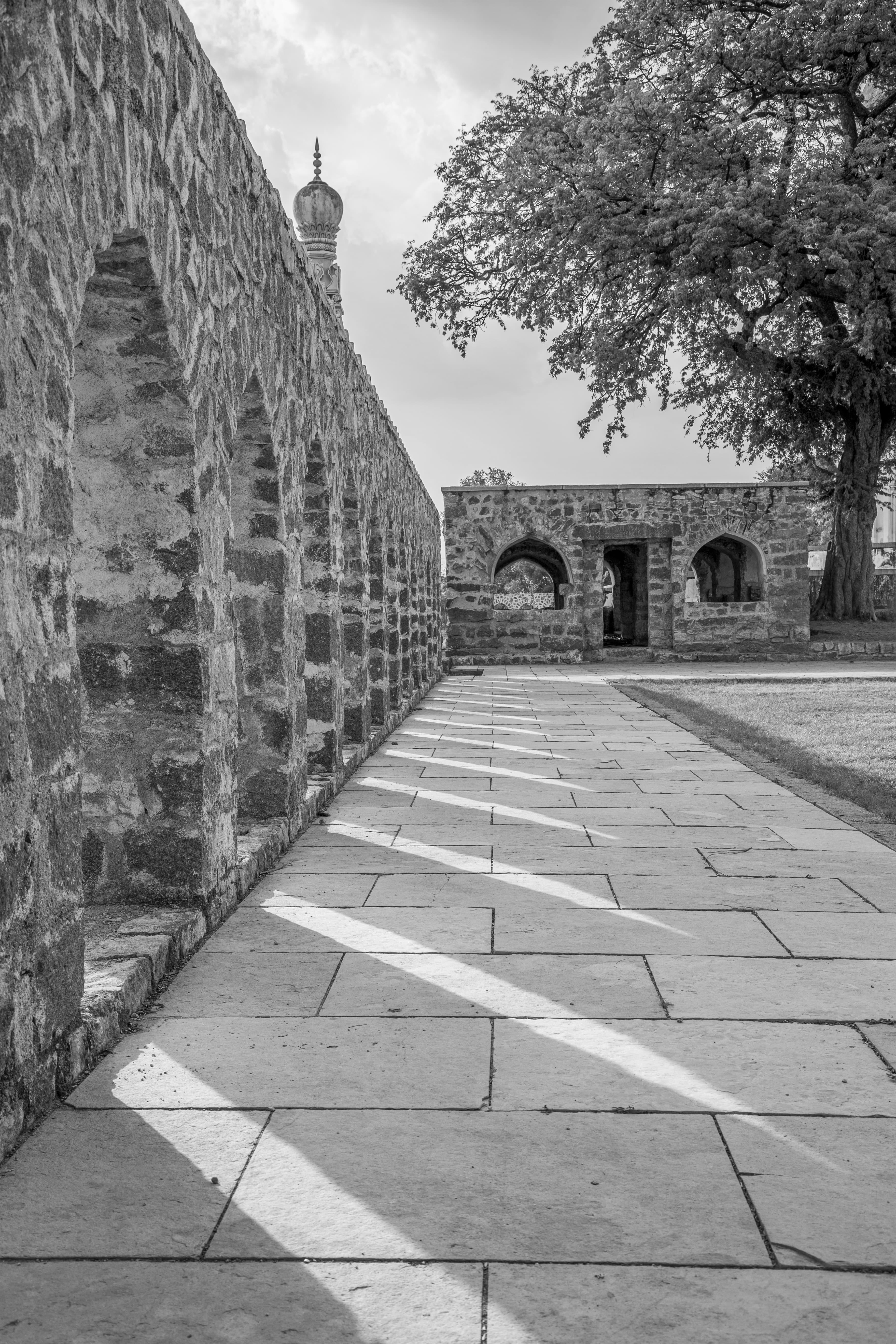 Stone Arches and Shadows