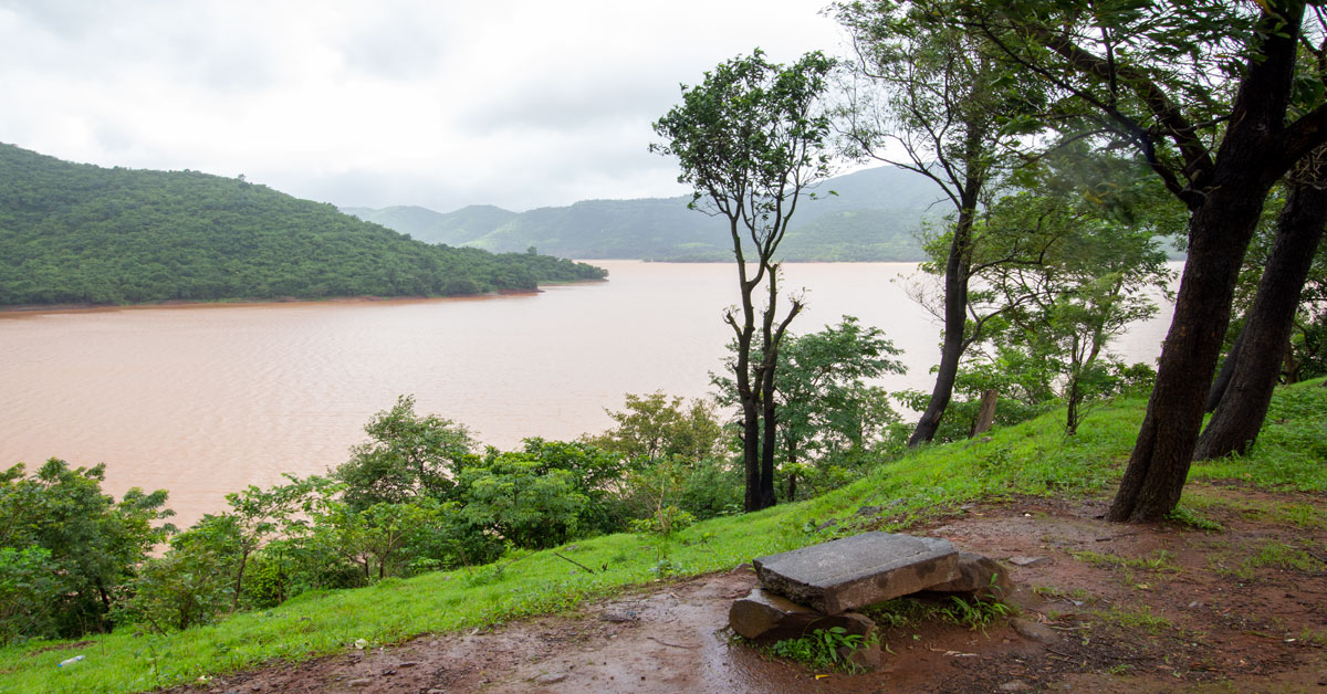 Raini view of greenery Temghar dam
